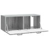 Meuble TV mural Sonoma gris 78,5 x 31 x 30 cm Bois d'ingénierie 619343619343