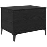 Table basse Chêne noir 60 x 44,5 x 45 cm Bois d'ingénierie 619344619344