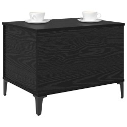 Table basse Chêne noir 60 x 44,5 x 45 cm Bois d'ingénierie 619344619344