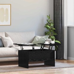 Table basse Chêne noir 102 x 50,5 x 46,5 cm Bois d'ingénierie 619346619346