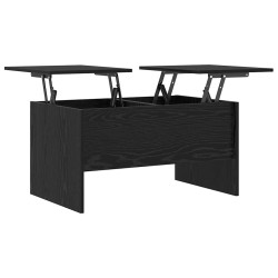 Table basse Chêne noir 102 x 50,5 x 46,5 cm Bois d'ingénierie 619346619346