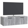 Meuble TV mural Sonoma gris 98 x 41 x 30 cm Bois d'ingénierie 619349619349