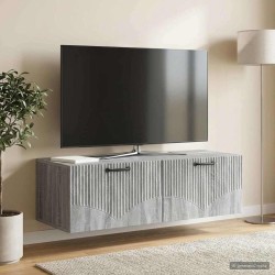 Meuble TV mural Sonoma gris 98 x 41 x 30 cm Bois d'ingénierie 619349619349