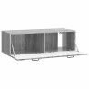 Meuble TV mural Sonoma gris 98 x 41 x 30 cm Bois d'ingénierie 619349619349