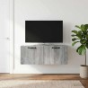Meuble TV mural Sonoma gris 78,5 x 31 x 30 cm Bois d'ingénierie 619350619350