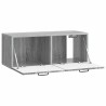 Meuble TV mural Sonoma gris 78,5 x 31 x 30 cm Bois d'ingénierie 619350619350