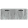 Meuble TV mural Sonoma gris 78,5 x 31 x 30 cm Bois d'ingénierie 619350619350