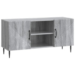 Meuble TV Sonoma gris 102 x 34,5 x 50 cm Bois d'ingénierie 619351619351