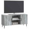 Meuble TV Sonoma gris 102 x 34,5 x 50 cm Bois d'ingénierie 619351619351