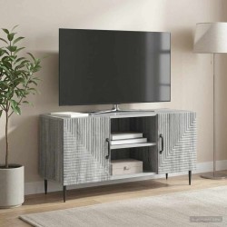 Meuble TV Sonoma gris 102 x 34,5 x 50 cm Bois d'ingénierie 619351619351