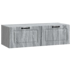 Meuble TV mural Sonoma gris 98 x 41 x 30 cm Bois d'ingénierie 619353619353