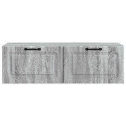 Meuble TV mural Sonoma gris 98 x 41 x 30 cm Bois d'ingénierie 619353619353