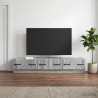 Meuble TV Sonoma gris 147 x 34,5 x 27 cm Bois d'ingénierie 619354619354