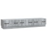 Meuble TV Sonoma gris 147 x 34,5 x 27 cm Bois d'ingénierie 619354619354
