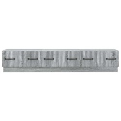 Meuble TV Sonoma gris 147 x 34,5 x 27 cm Bois d'ingénierie 619354619354