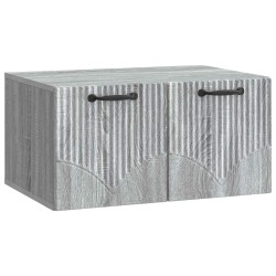Meuble TV mural Sonoma gris 59,5 x 41 x 30 cm Bois d'ingénierie 619355619355