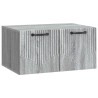 Meuble TV mural Sonoma gris 59,5 x 41 x 30 cm Bois d'ingénierie 619355619355