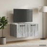 Meuble TV mural Sonoma gris 59,5 x 41 x 30 cm Bois d'ingénierie 619355619355