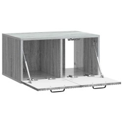 Meuble TV mural Sonoma gris 59,5 x 41 x 30 cm Bois d'ingénierie 619355619355