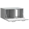 Meuble TV mural Sonoma gris 59,5 x 41 x 30 cm Bois d'ingénierie 619355619355