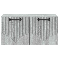 Meuble TV mural Sonoma gris 59,5 x 41 x 30 cm Bois d'ingénierie 619355619355