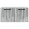Meuble TV mural Sonoma gris 59,5 x 41 x 30 cm Bois d'ingénierie 619355619355