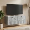 Meuble TV mural Sonoma gris 78,5 x 31 x 30 cm Bois d'ingénierie 619362619362