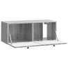 Meuble TV mural Sonoma gris 78,5 x 31 x 30 cm Bois d'ingénierie 619362619362