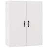 Armoire suspendue Blanc 69,5x34x90 cm Bois d'ingénierie 619363619363