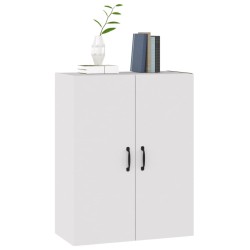 Armoire suspendue Blanc 69,5x34x90 cm Bois d'ingénierie 619363619363