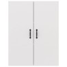 Armoire suspendue Blanc 69,5x34x90 cm Bois d'ingénierie 619363619363