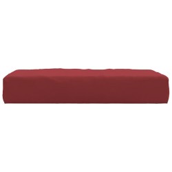Coussin de palette rouge bordeaux tissu oxford 619365619365