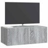 Meuble TV mural Sonoma gris 78,5 x 41 x 30 cm Bois d'ingénierie 619366619366
