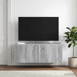Meuble TV mural Sonoma gris 78,5 x 41 x 30 cm Bois d'ingénierie 619366619366