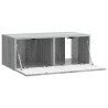 Meuble TV mural Sonoma gris 78,5 x 41 x 30 cm Bois d'ingénierie 619366619366