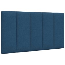 Coussin de tête de lit Hanko bleu 90 cm tissu 619380619380
