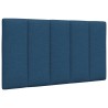Coussin de tête de lit Hanko bleu 90 cm tissu 619380619380