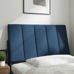 Coussin de tête de lit Hanko bleu 90 cm tissu 619380619380