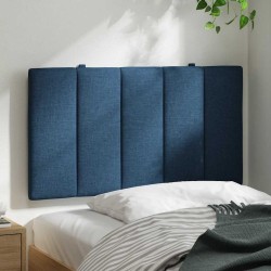 Coussin de tête de lit Hanko bleu 90 cm tissu 619380619380