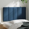 Coussin de tête de lit Hanko bleu 90 cm tissu 619380619380