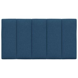 Coussin de tête de lit Hanko bleu 90 cm tissu 619380619380