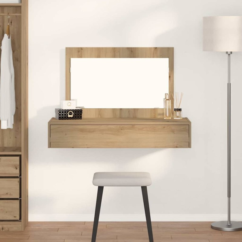 Table de Toilette Marron 100 x 40 x 70 cm Bois d'ingénierie 619383619383