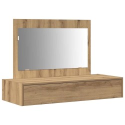 Table de Toilette Marron 100 x 40 x 70 cm Bois d'ingénierie 619383619383