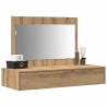 Table de Toilette Marron 100 x 40 x 70 cm Bois d'ingénierie 619383619383