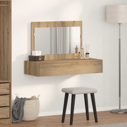 Table de Toilette Marron 100 x 40 x 70 cm Bois d'ingénierie 619383619383