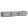 Meuble TV Sonoma gris 147 x 34,5 x 27 cm Bois d'ingénierie 619395619395