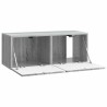 Meuble TV mural Sonoma gris 78,5 x 31 x 30 cm Bois d'ingénierie 619396619396