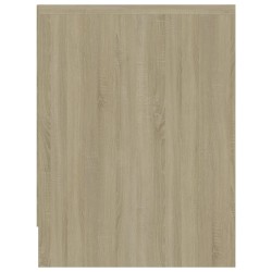 Tables de chevet 2pcs Chêne sonoma 40x30x40cm Bois d'ingénierie 619411619411