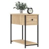 Tables de chevet 2 pcs chêne sonoma 30x60x60 cm bois ingénierie 619416619416