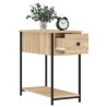 Tables de chevet 2 pcs chêne sonoma 30x60x60 cm bois ingénierie 619416619416
